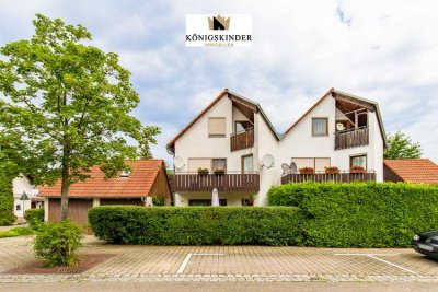 Attraktiv, freundlich und hell!  2-Zi.-DG-Wohnung mit Garage in ruhiger Lage von Eislingen.