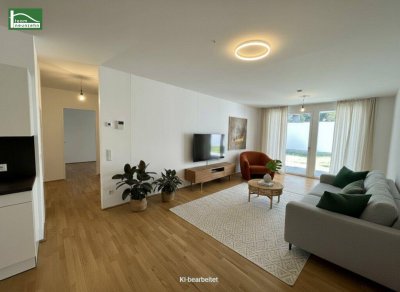 Ruhig wohnen, perfekt angebunden – moderne 2-Zimmer-Gartenwohnung
