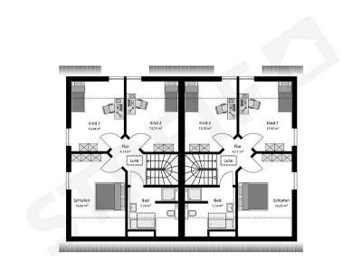 KFW 40 Neubau Doppelhaus - von Streif
