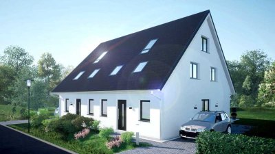 Haus, Doppelhaushälfte Neubau in Top Lage mit viel Platz auch als KFW 40 erhältlich