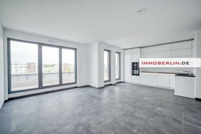 IMMOBERLIN.DE - Ersteinzug! Sehr sonnige Wohnung mit Südwestterrasse im beliebten Wohnpark