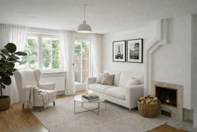 Ein Zuhause im Gartengeschoss Gemütliche 3 Zimmerwohnung