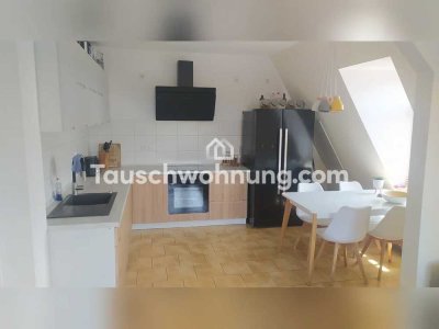Tauschwohnung: Super schöne, super helle Wohnung über den Dächern von DD.