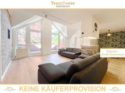 Einziehen und Wohnen - besondere Architektur trifft auf Moderne mit Großzügigkeit und Lichtflut !!!