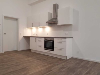 Sofort frei! Kernsanierte moderne 1-Zimmer-Loftwohnung ruhige Altstadtlage ohne Stellplatz