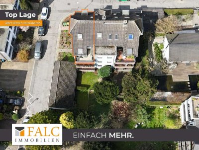 Helle Maisonette-Wohnung mit Terrasse, Fußbodenheizung und eigenem Saunaraum