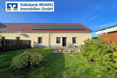 Modern trifft rustikal – barrierefreie Wohnung mit Garten