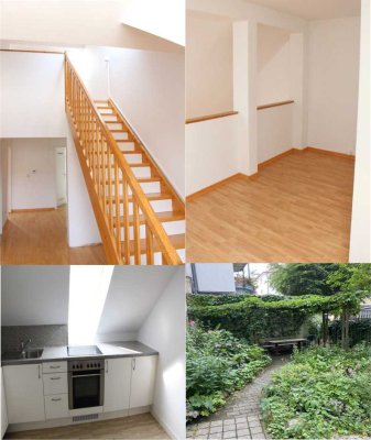 Anmietung für ein Jahr: Charmante Maisonette-Altbauwohnung im Herzen von Schwabing