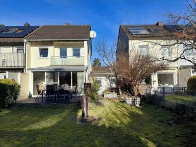 Wohnen mit Licht, Garten und Charme - Gepflegtes Reihenendhaus in Augsburg-Haunstetten