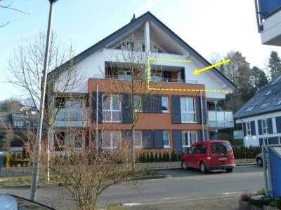 Attraktive, helle, ruhige Wohnung, zentrumsnah mit EBK und Balkon