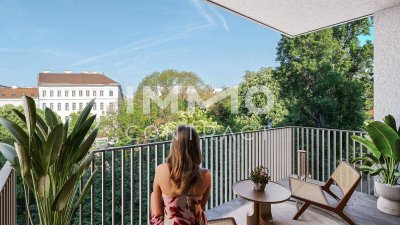 WOHNEN AM PARK - Urban &amp; Grün - Gut geschnittene 2 Zimmer Wohnung! NEUBAU!