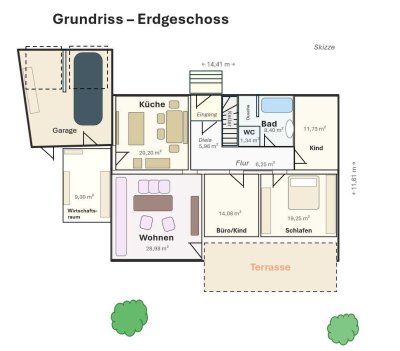 Wohnen mit Charakter: Geräumige 4-Zimmer-Wohnung in Ingolstadt