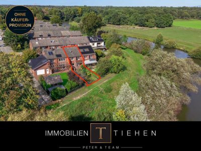 „So läuft der Hase" - Reihenmittelhaus auf Eigentumsgrundstück direkt am Wasser