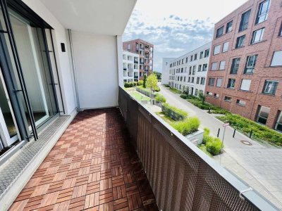 Lichtdurchflutete Location in Lochhausen: moderne 2 Zimmerwohnung, EBK, 2 Balkone
