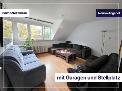 Gepflegte 4‑Zimmer‑Wohnung mit Ausbaupotenzial sowie Garagen und Parkplatz in Trier-Olewig