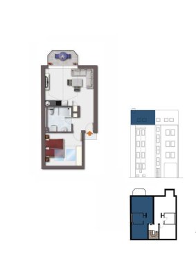 Lichtdurchflutete 2-Zimmer-Wohnung in Saarbrücken