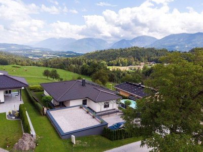 Neubau-Bungalow mit Ausblick in Ruhelage von Köttmannsdorf