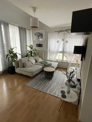 3-Zi.-Maisonette Whg. mit Galerie in Nbg. Schniegling Nähe Pegnitzauen, Balkon + Ruhige Lage