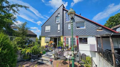 Ansprechende 2-Zimmerwohnung mit Terrasse und Wintergarten in ruhiger Lage von Wermelskirchen.