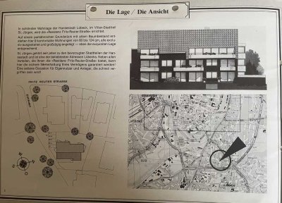 2,5-Zimmer-Wohnung mit Balkon in Lübeck