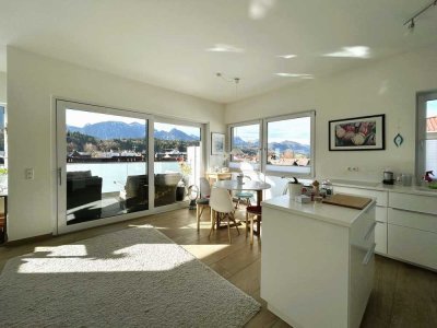 Exklusive Penthousewohnung mit traumhaftem Bergpanorama in Füssen