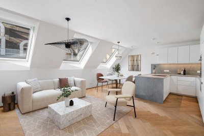 Exklusive Dachgeschossresidenz im 3. Bezirk – Pool, privater Heimaufzug und außergewöhnliche Freiflächen