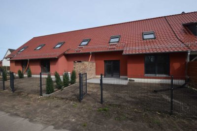 Einfamilien-Reihenhaus mit Wärmepumpe
