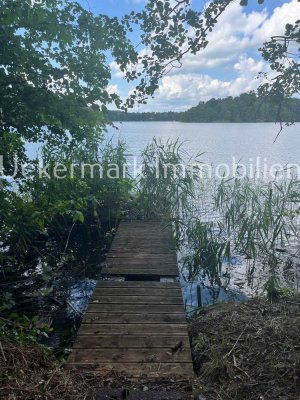 Ferienhaus mit eigenem Steg am See - Lychen, Stadt der Seen und Wälder