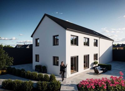 Top-Lage: DHH-Neubau in Isarauen-Nähe