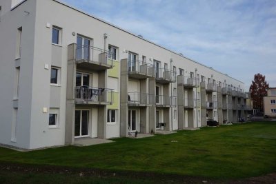 2-Zimmer-Wohnung im Erdgeschoss mittig