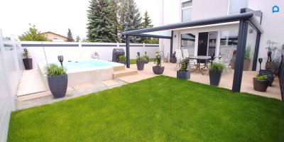 NEUWERTIG, Exklusives Reiheneckhaus in idyllischer Ruhelage –POOL-- Perfekt für Paare &amp; Familien, VOLLAUSSTATTUNG, 18 MInruten mit der Bahn nach Wien, D