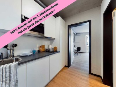 Möblierte All‑inclusive Wohnung am Campus Deutz ideal für Studierende | Large Bude
