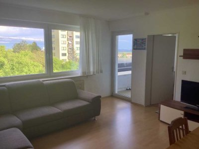 Provisionsfrei- Möblierte 1,5-Zimmer-Wohnung in Top-Lage mit Balkon und Garage