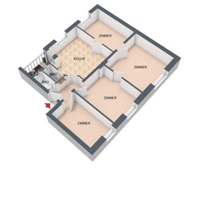 4-Zimmer-Wohnung mit Altbaucharme in zentraler Lage
