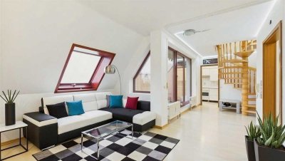 Kompakt, charmant, besonders – Maisonette-Wohnung mit Loggia in gepflegter Anlage
