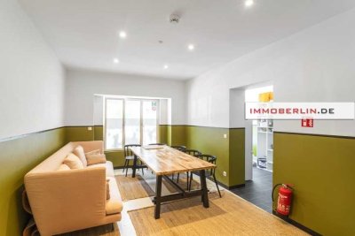 IMMOBERLIN.DE - Ideal für gewerbliche Wohngemeinschaften! Ansprechend sanierte Altbauwohnung mit Son
