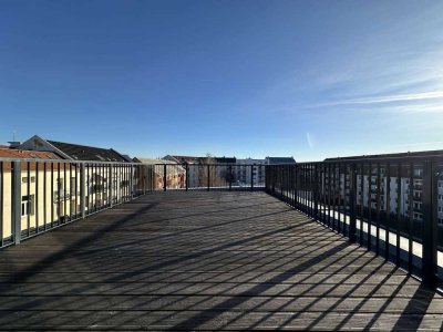 3-Raum-Apartment mit Dachterrasse!