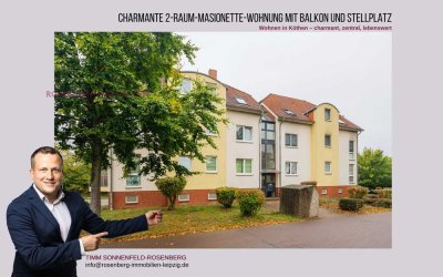 Charmante 2-Raum-Masionettewohnung mit Balkon in Köthen