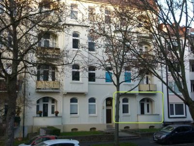 Vorderer Westen, 4 Zimmer-Wohnung in Jugendstil-Altbau, Parkstr. 50, Hochpaterre