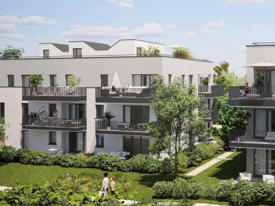 WE 2.01: Wohlfühlwohnung mit Erstbezug und privater Terrasse in München