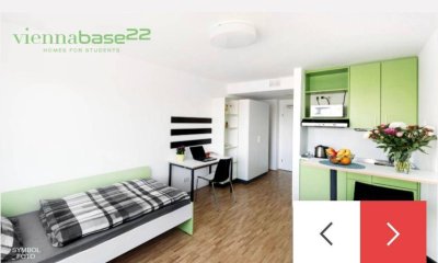 Studioapartment im Studentenwohnheim frei ab 01.06.2026