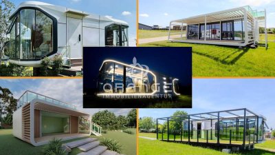 ***LUXUS TINYHAUS / MOBILHAUS - futuristisch & lichtdurchflutet - Kapitalanlage o. Eigennutzung!!***