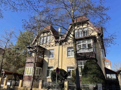 3900,-€/m²! Schicke 3 Zimmer-Wohnung in top sanierter Villa in Bestlage von Markkleeberg!