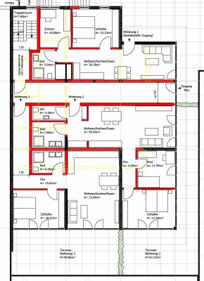Preisknaller! 3 projektierte Wohnungen zur Entwicklung