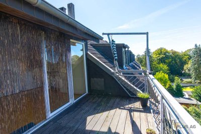 3-Zimmer-Wohnung in Düsseldorf am Aper Wald: Gestalten Sie Ihr Zuhause mit Dachterrasse und Garage!