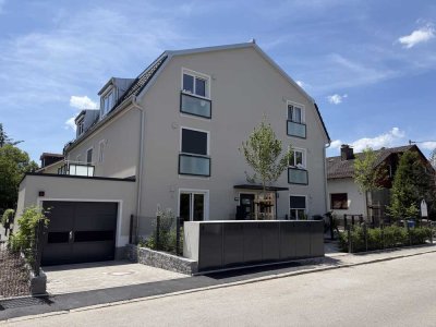 3-Zimmer-Wohnung mit Südgarten, Einbauküche und TG mit Wallbox  in München-Waldperlach