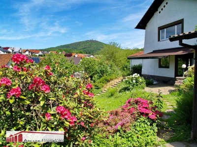 Sonne pur, Garten reichlich und Weitblick in die Weinberge