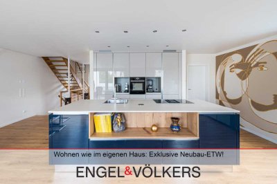 Wohnen wie im eigenen Haus: Neubau-ETW (Bj. 2019) mit exklusiver Ausstattung & großer Südterrasse!