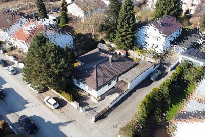 Freistehender Bungalow mit großem Entwicklungspotenzial