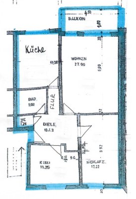 ACHTUNG: TOP 3 Zi. ETW Wohnung mit Garage in Rastatt zu verkaufen !!***